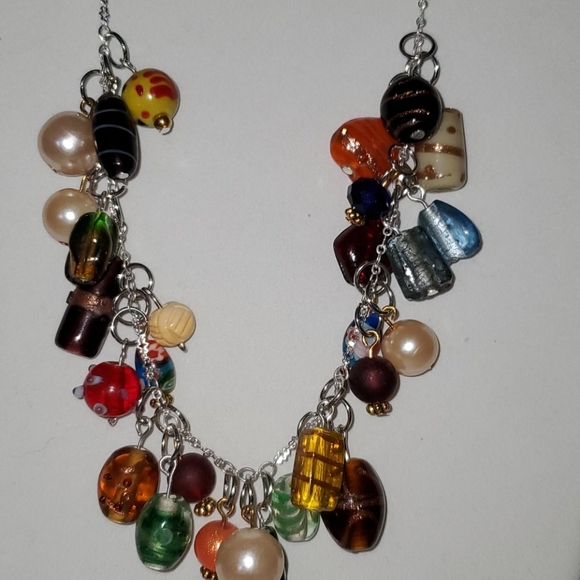 Beaded Chain Necklace - Picture 2 of 3